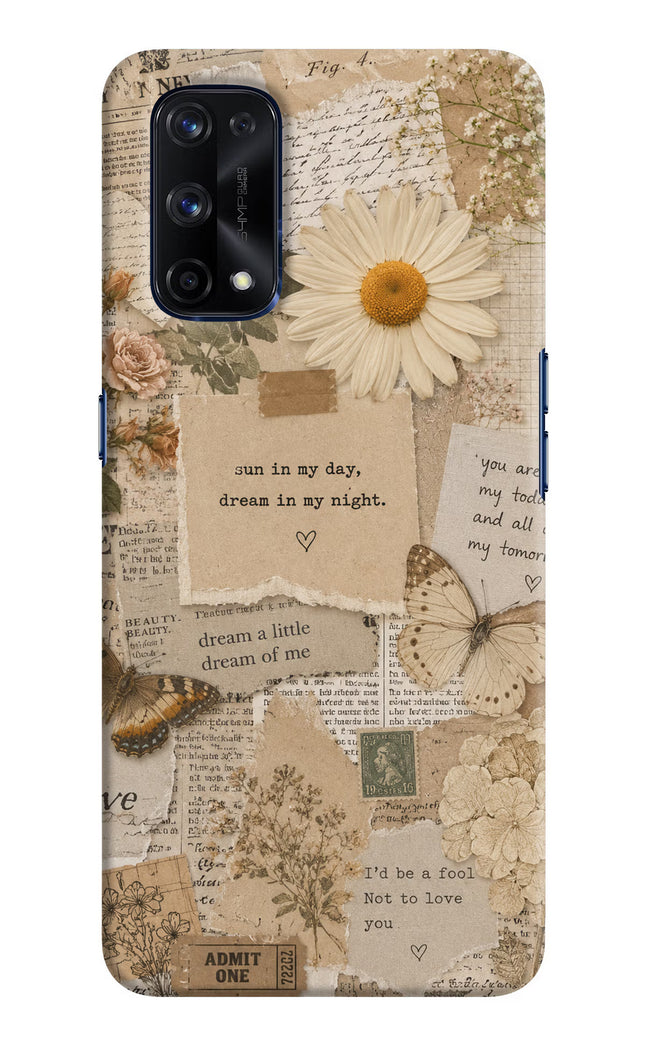 Vintage case Realme X7 Pro Hard Case Back Cover by Casekaro