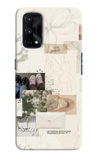 Soft Aesthetic Realme X7 Pro Hard Case Back Cover by Casekaro