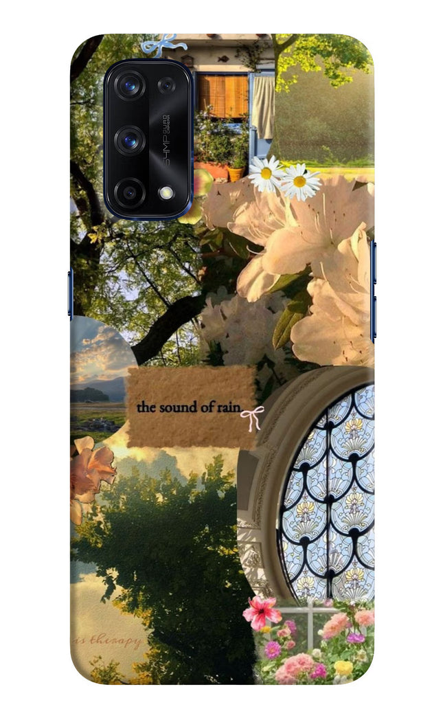 Rain Realme X7 Pro Hard Case Back Cover by Casekaro