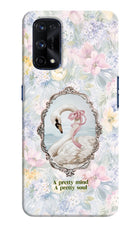 Pretty Mind Pretty Soul Realme X7 Pro Hard Case Back Cover by Casekaro