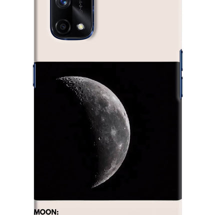 Moon Phase Realme X7 Pro Hard Case Back Cover by Casekaro