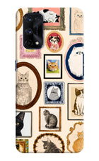 Mirror Cats Realme X7 Pro Hard Case Back Cover by Casekaro