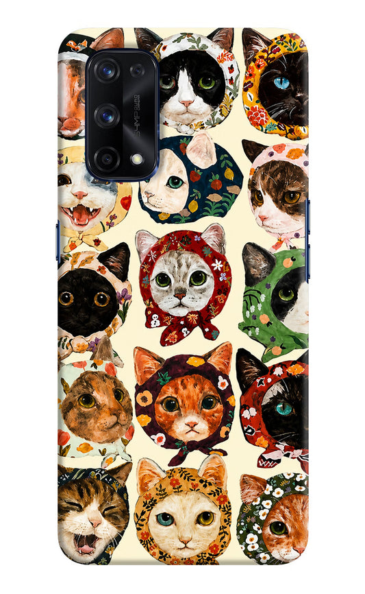 Cool Cat Realme X7 Pro Hard Case Back Cover by Casekaro