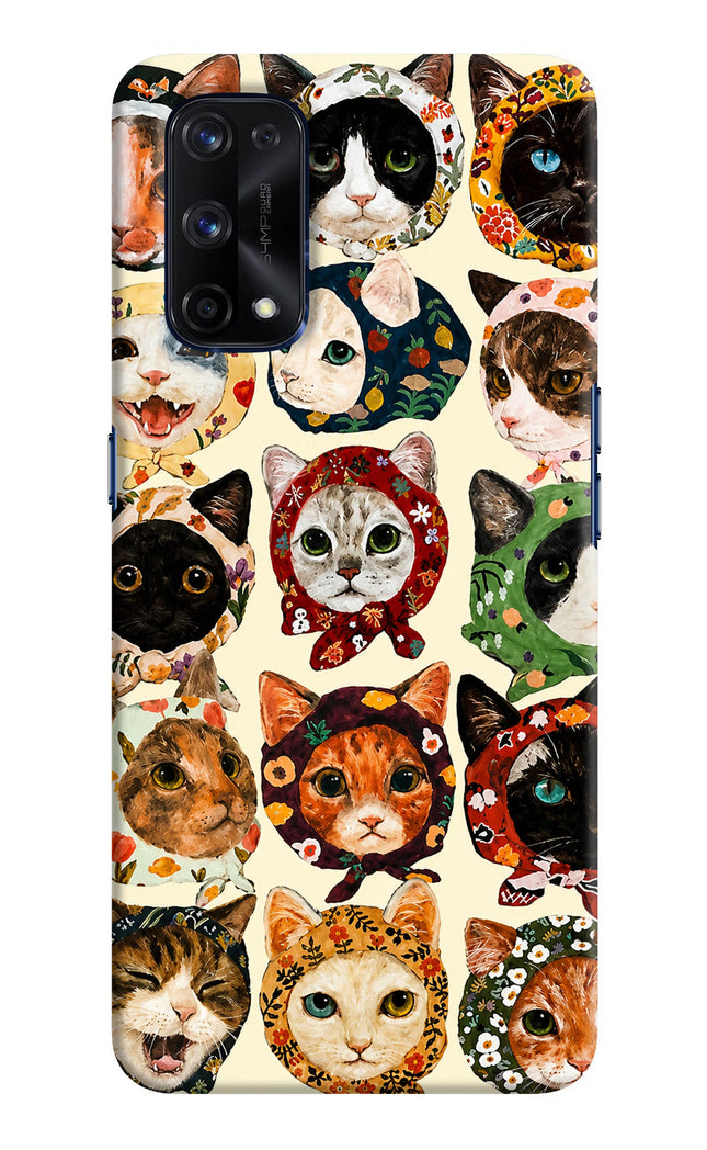 Cool Cat Realme X7 Pro Hard Case Back Cover by Casekaro