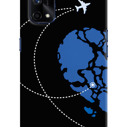 Love Orbit Realme X7 Pro Hard Case Back Cover by Casekaro