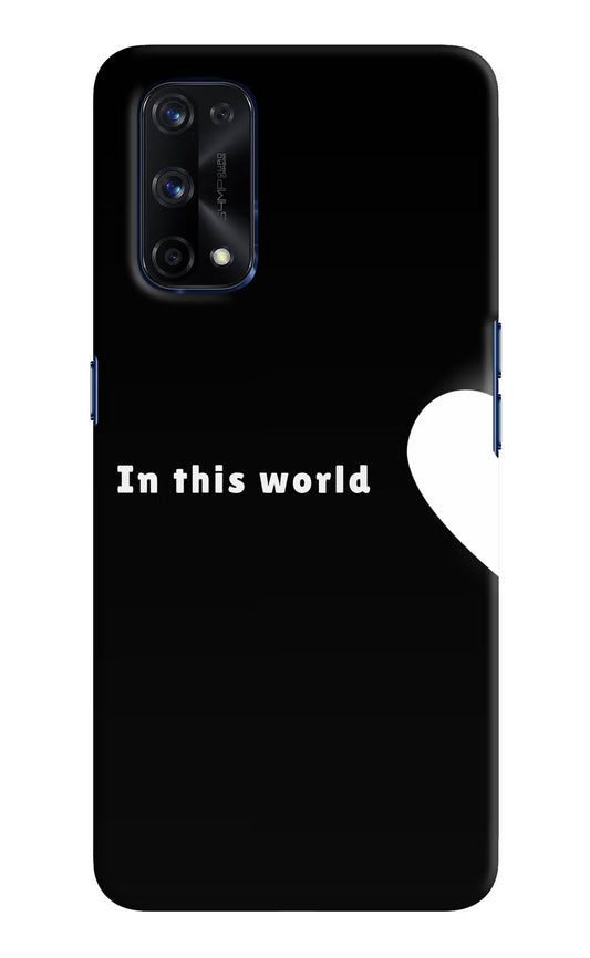 This World Realme X7 Pro Hard Case Back Cover by Casekaro