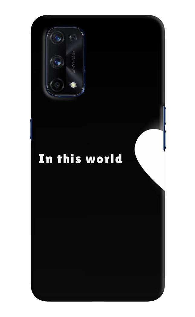 This World Realme X7 Pro Hard Case Back Cover by Casekaro