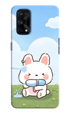 Bunny Treat Realme X7 Pro Hard Case Back Cover by Casekaro
