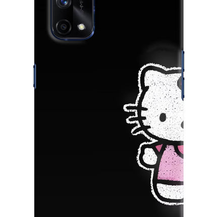 Kitty Charm Realme X7 Pro Hard Case Back Cover by Casekaro