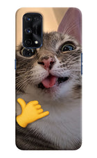Silly Cat Call Realme X7 Pro Hard Case Back Cover by Casekaro