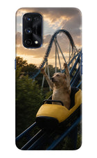 Rollercoaster Dog Realme X7 Pro Hard Case Back Cover by Casekaro