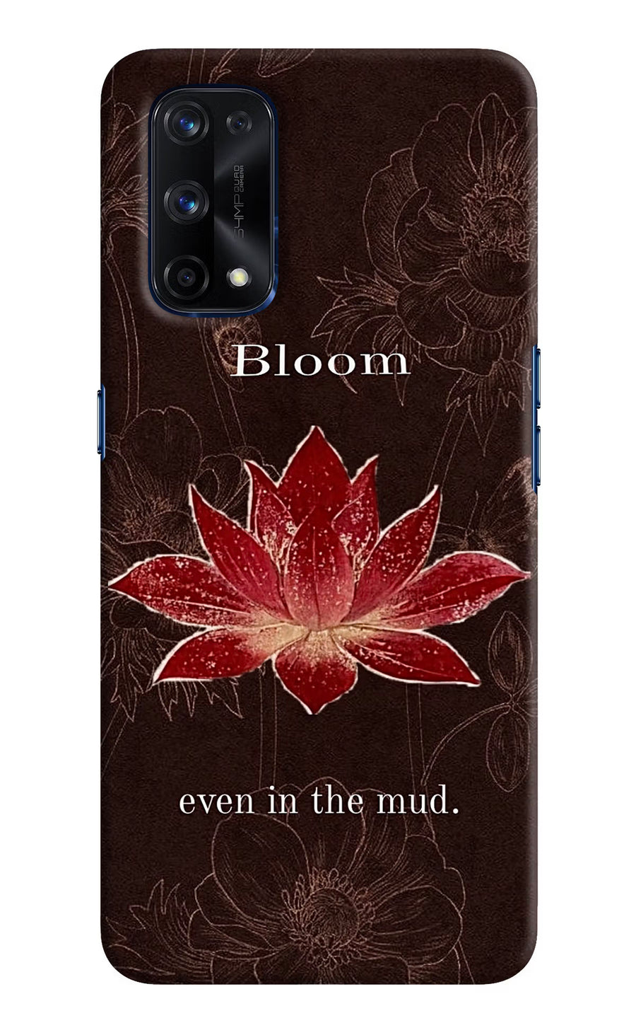 Bloom Realme X7 Pro Back Cover, Hard case