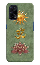 Om & Lotus Realme X7 Pro Back Cover