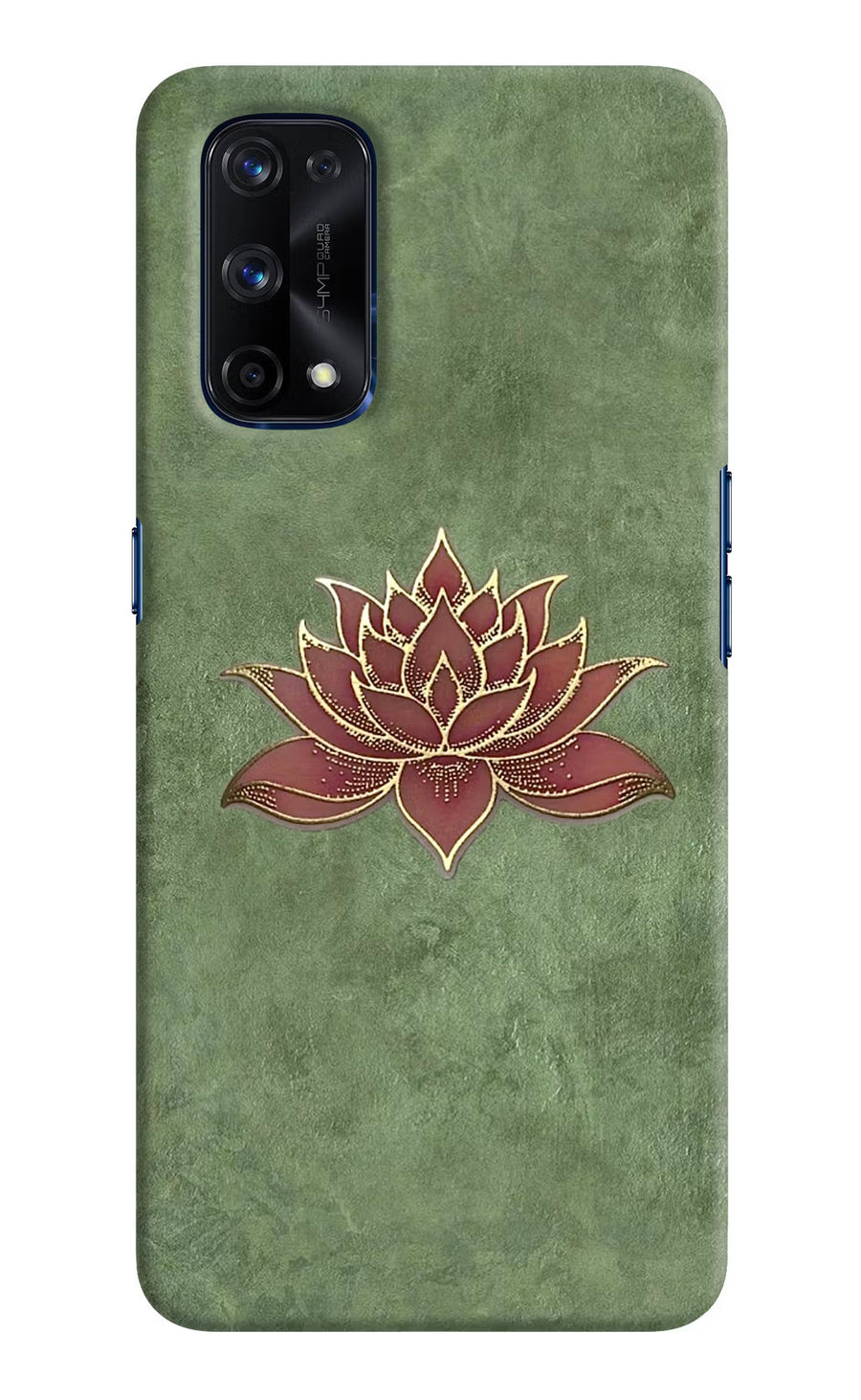 Lotus Grace Realme X7 Pro Back Cover, Hard case