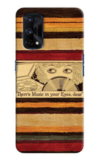Vinyl Stripes Realme X7 Pro Back Cover