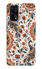 White Mayura Realme X7 Pro Back Cover