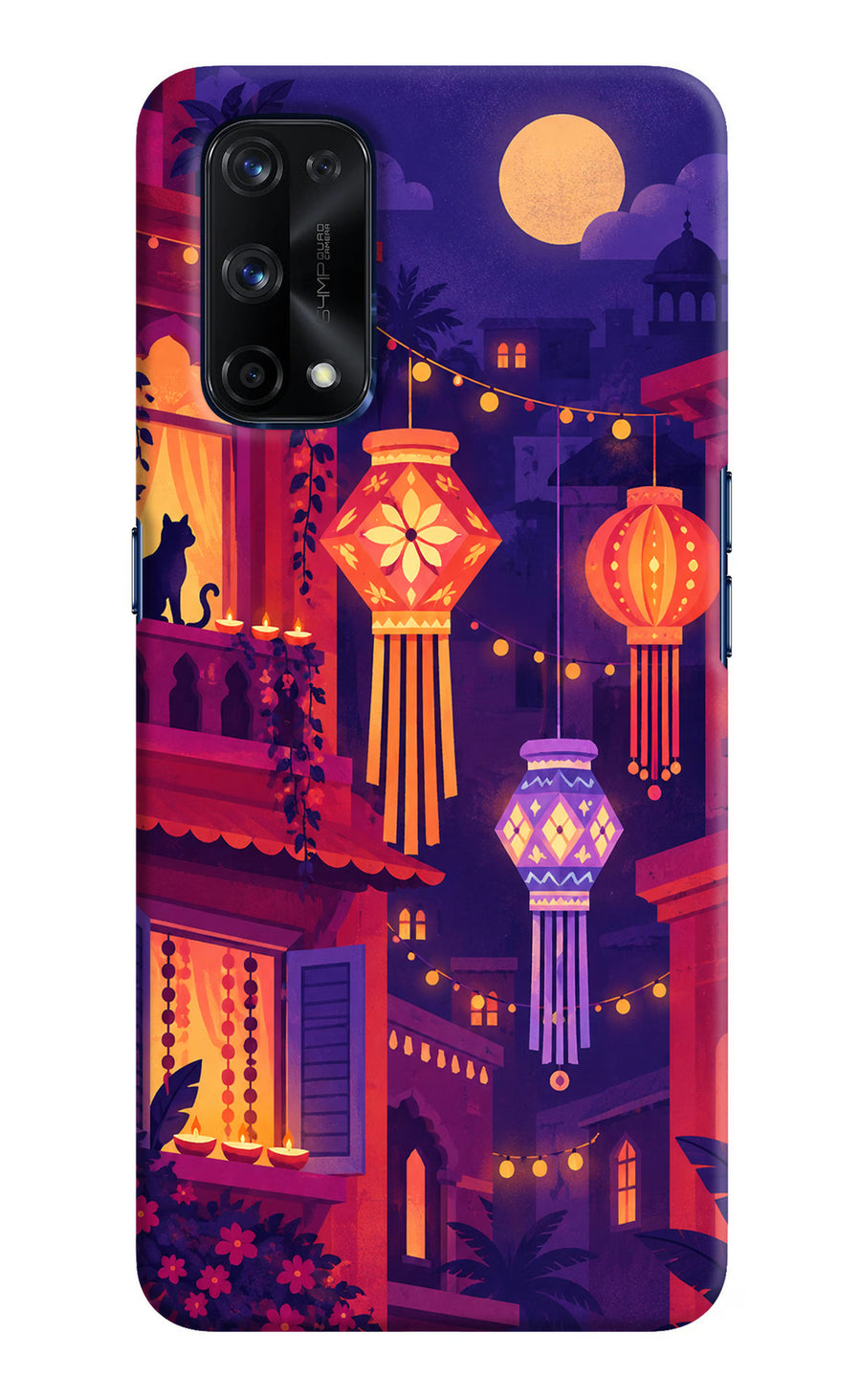Lantern Lane Realme X7 Pro Back Cover, Hard case