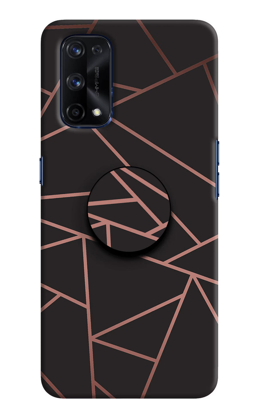 Geometric Pattern Realme X7 Pro Pop Case, Hard case