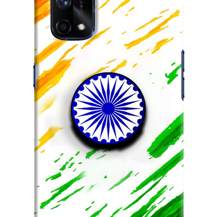 Indian Flag Ashoka Chakra Realme X7 Pro Pop Case by Casekaro
