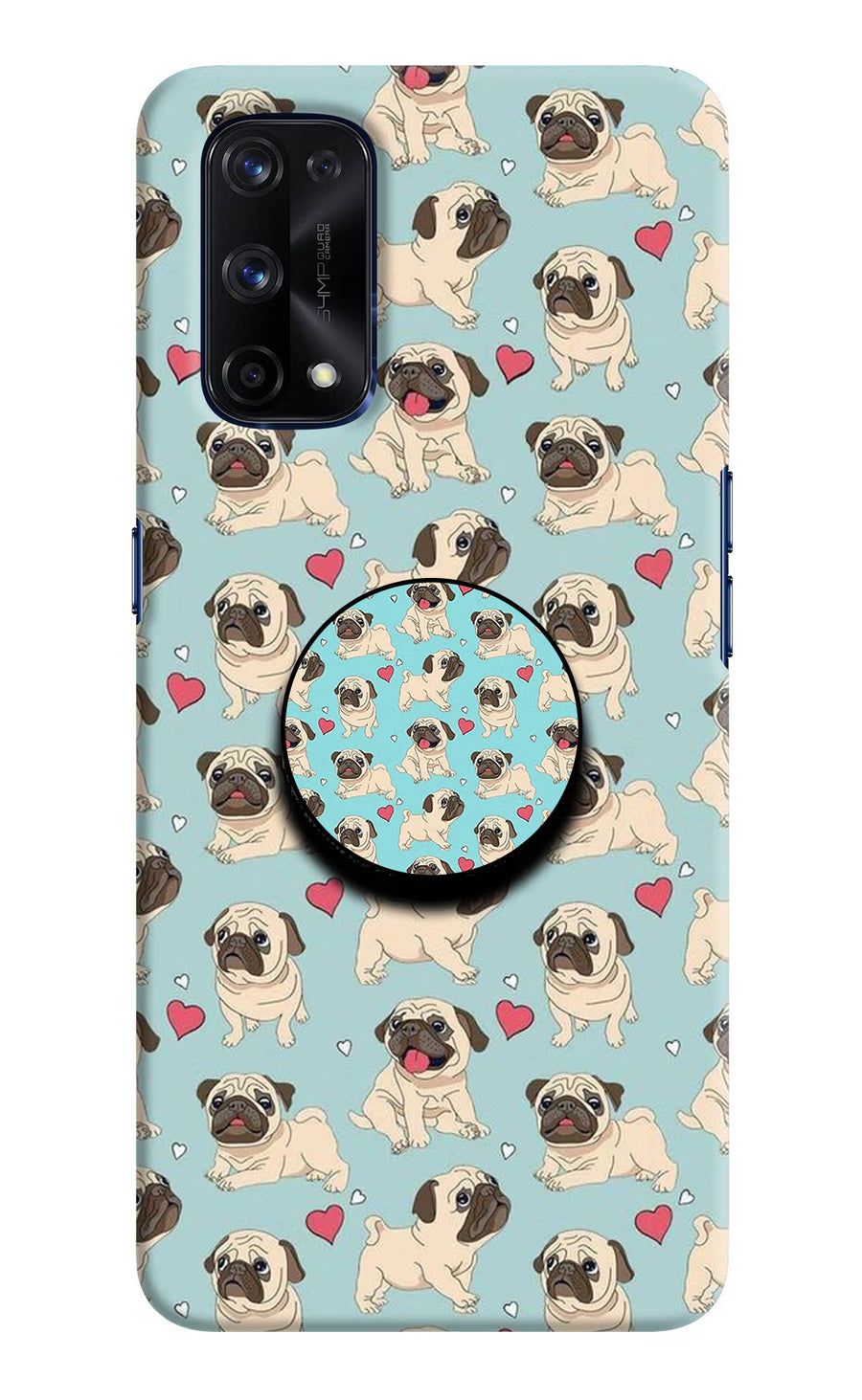 Pug Dog Realme X7 Pro Pop Case, Hard case