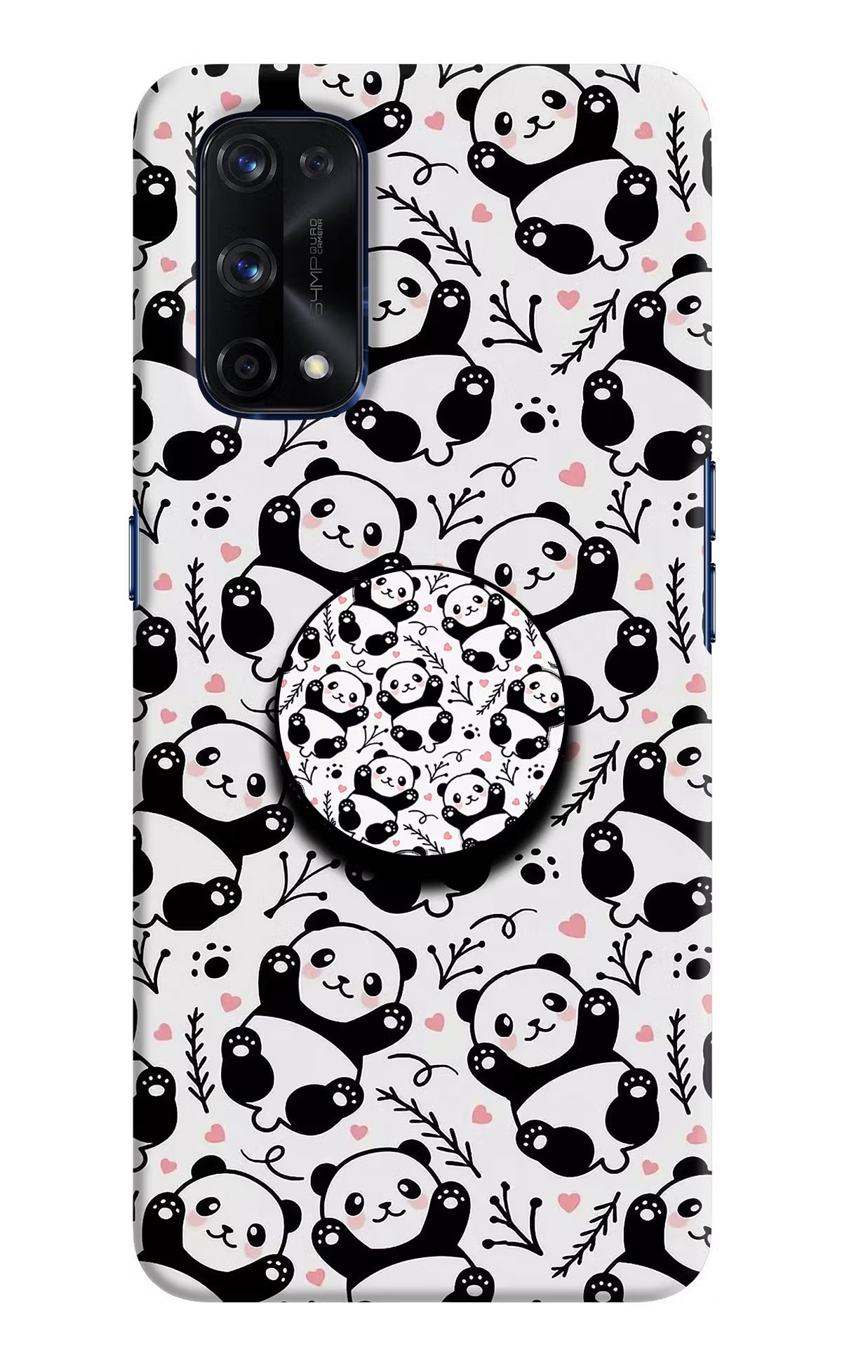 Cute Panda Realme X7 Pro Pop Case by Casekaro