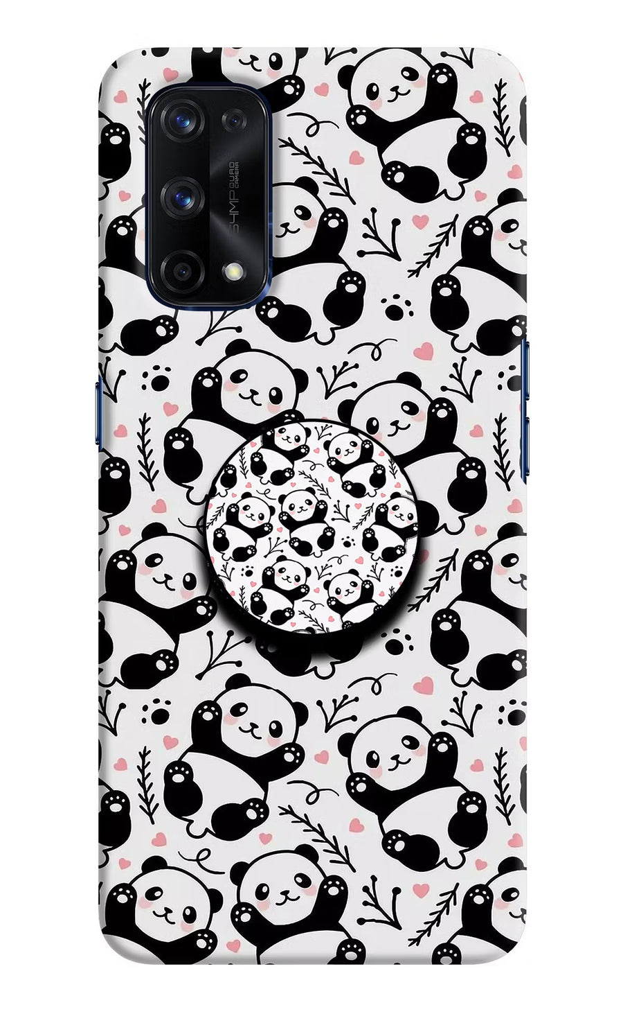 Cute Panda Realme X7 Pro Pop Case, Hard case