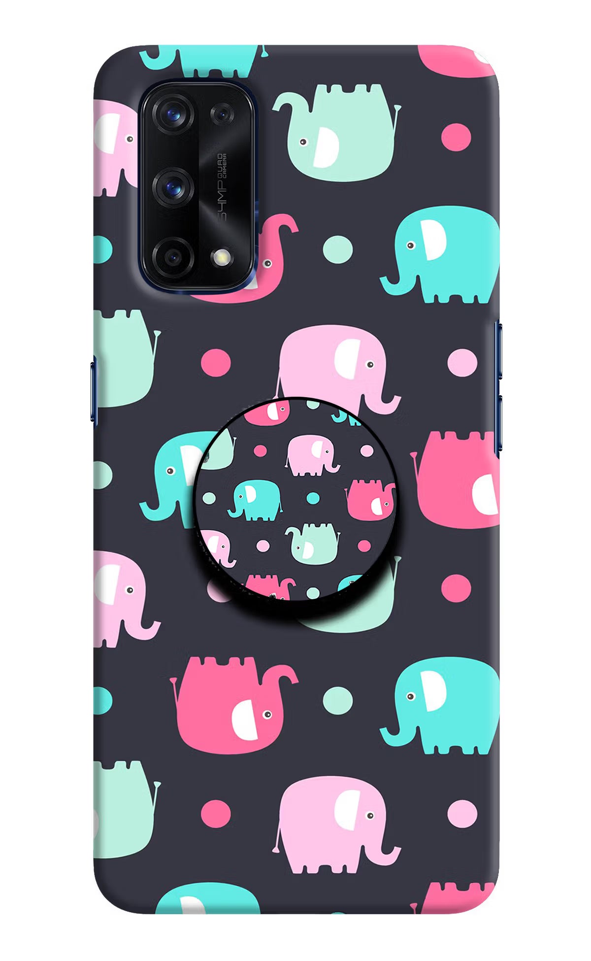 Baby Elephants Realme X7 Pro Pop Case by Casekaro