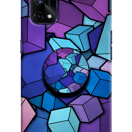 Cubic Abstract Realme X7 Pro Pop Case by Casekaro