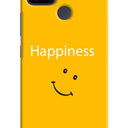 Happiness With Smiley Realme C21Y/C25Y Hard Case Back Cover by Casekaro