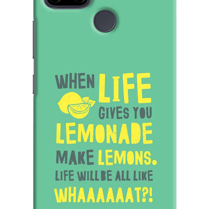 Quote Realme C21Y/C25Y Hard Case Back Cover by Casekaro