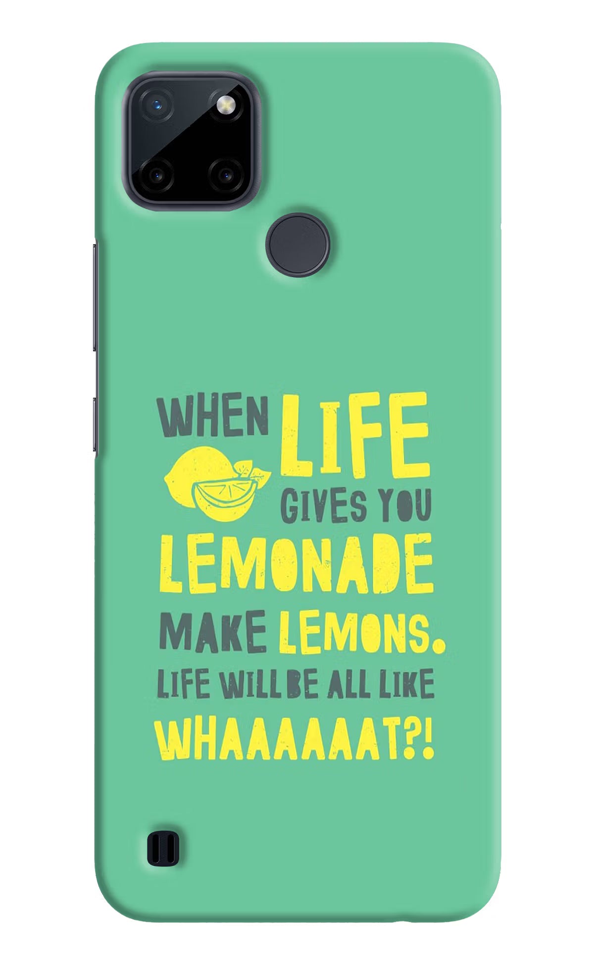Quote Realme C21Y/C25Y Hard Case Back Cover by Casekaro