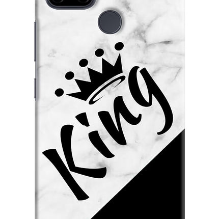 King Realme C21Y/C25Y Hard Case Back Cover by Casekaro