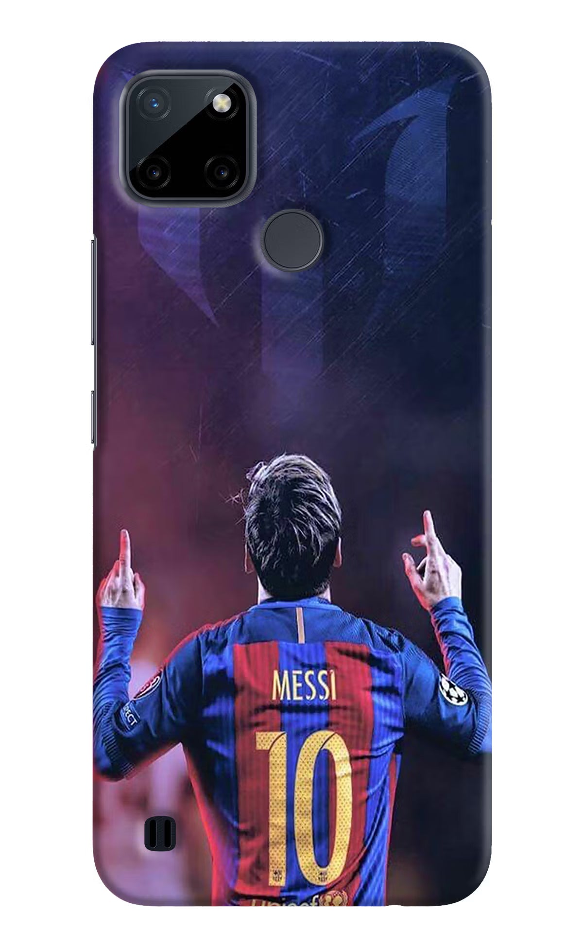 Messi Realme C21Y/C25Y Hard Case Back Cover by Casekaro