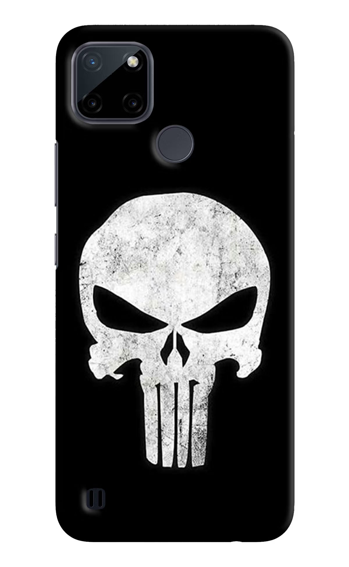 Punisher Skull Realme C21Y/C25Y Hard Case Back Cover by Casekaro