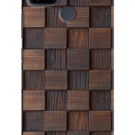 Wooden Cube Design Realme C21Y/C25Y Hard Case Back Cover by Casekaro