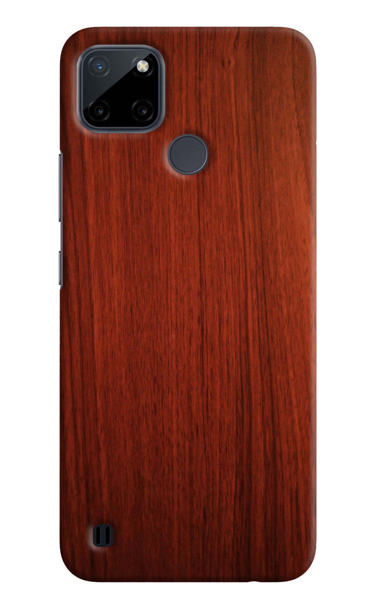 Wooden Plain Pattern Realme C21Y/C25Y Hard Case Back Cover by Casekaro