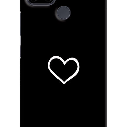 Heart Realme C21Y/C25Y Hard Case Back Cover by Casekaro