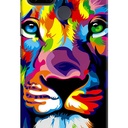 Lion Realme C21Y/C25Y Hard Case Back Cover by Casekaro