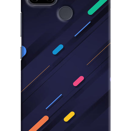 Abstract Design Realme C21Y/C25Y Hard Case Back Cover by Casekaro