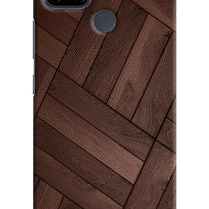 Wooden Texture Design Realme C21Y/C25Y Hard Case Back Cover by Casekaro