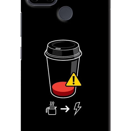 Coffee Realme C21Y/C25Y Hard Case Back Cover by Casekaro