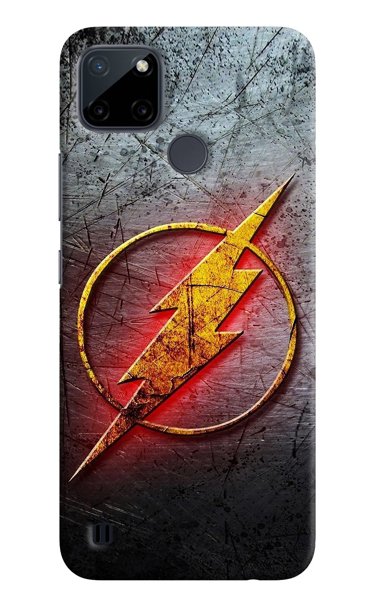 Flash Realme C21Y/C25Y Hard Case Back Cover by Casekaro
