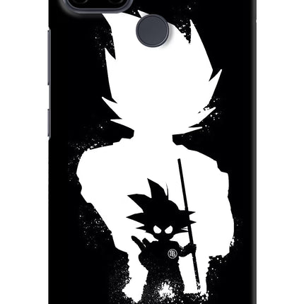 Goku Shadow Realme C21Y/C25Y Hard Case Back Cover by Casekaro