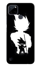 Goku Shadow Realme C21Y/C25Y Hard Case Back Cover by Casekaro