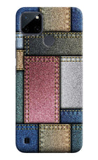Multicolor Jeans Realme C21Y/C25Y Hard Case Back Cover by Casekaro