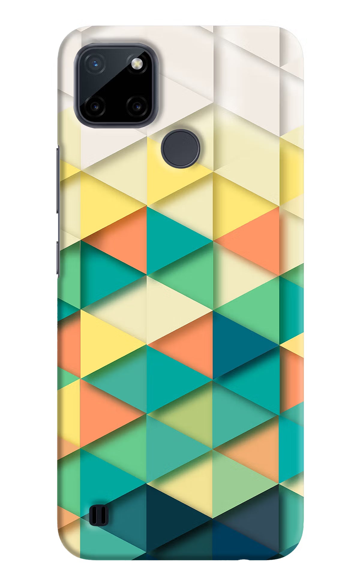 Abstract Realme C21Y/C25Y Hard Case Back Cover by Casekaro