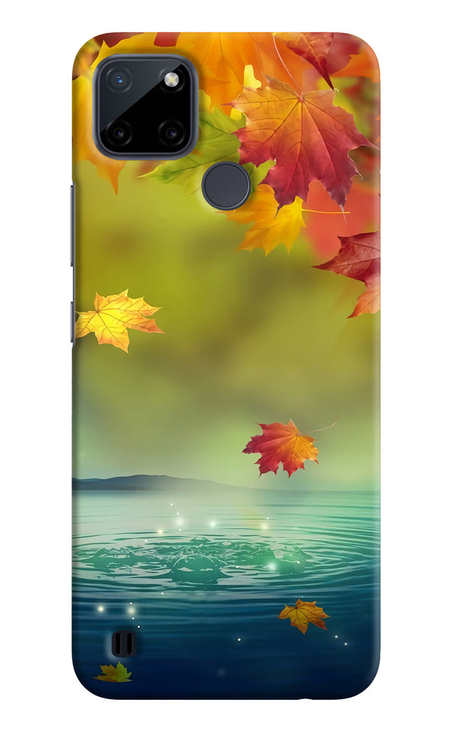 Flowers Realme C21Y/C25Y Hard Case Back Cover by Casekaro