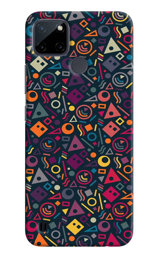 Geometric Abstract Realme C21Y/C25Y Hard Case Back Cover by Casekaro