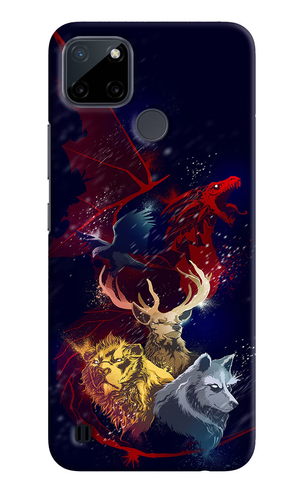 Game Of Thrones Realme C21Y/C25Y Hard Case Back Cover by Casekaro