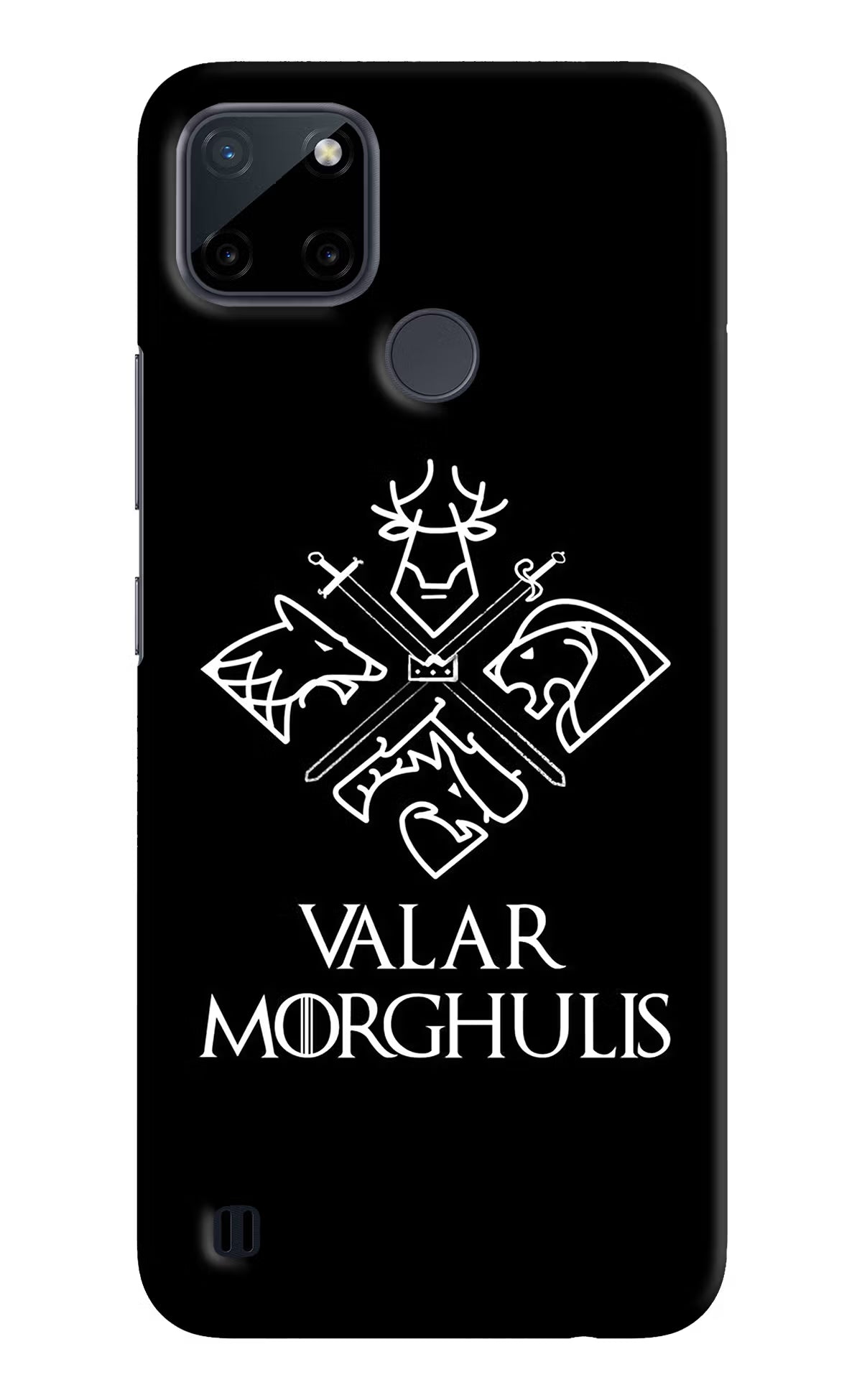 Valar Morghulis | Game Of Thrones Realme C21Y/C25Y Hard Case Back Cover by Casekaro
